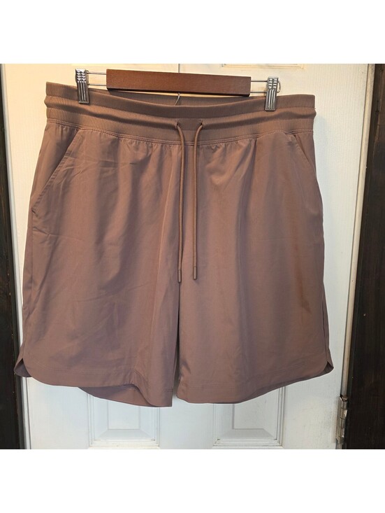 Ideology Other - Men's Ideology Casual Elastic Waist Drawstring Shorts in Brown- Large